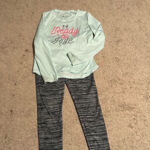 Ready to rule girls UA outfit